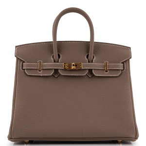 Hermès Birkin 25 Togo Etoupe GHW