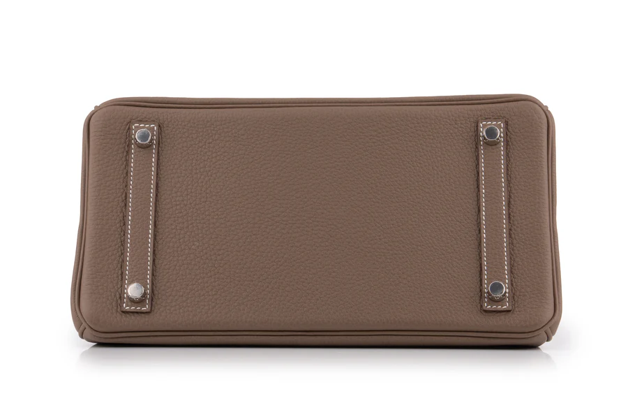 Birkin 30 Togo Etoupe PHW - Image 6