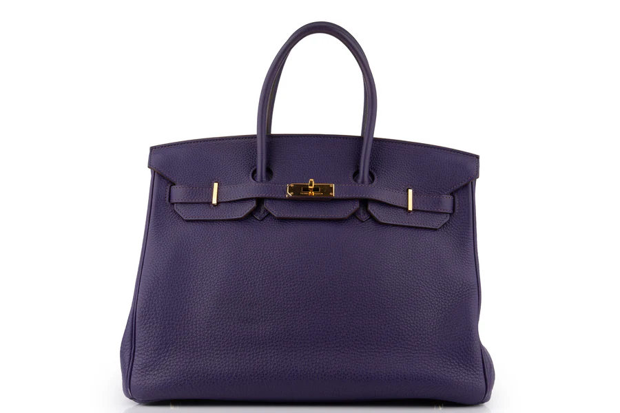 Hermès Birkin 35 Togo Iris GHW