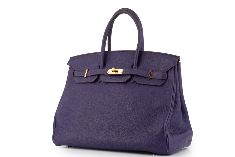 Hermès Birkin 35 Togo Iris GHW - Image 2