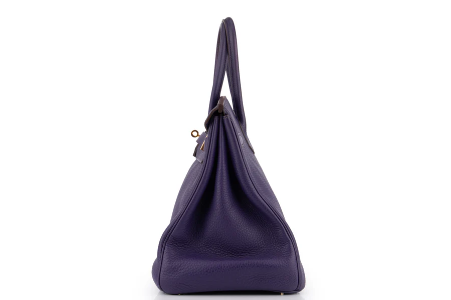 Hermès Birkin 35 Togo Iris GHW - Image 3