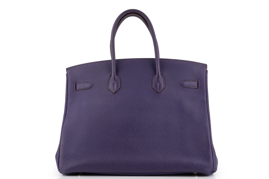 Hermès Birkin 35 Togo Iris GHW - Image 4