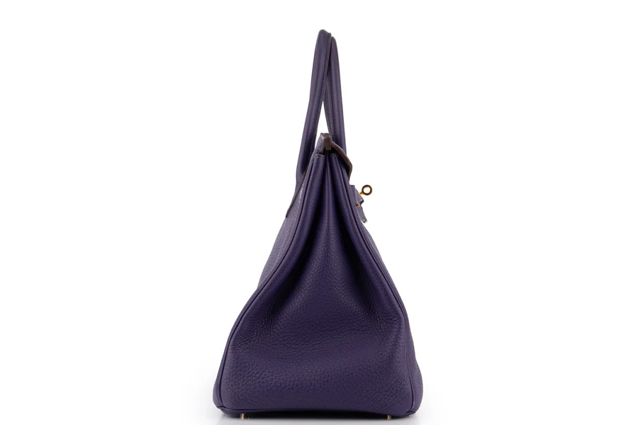 Hermès Birkin 35 Togo Iris GHW - Image 5