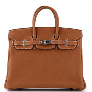 Hermès Birkin 25 Barenia Gold PHW