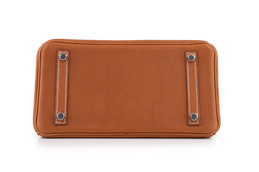 Hermès Birkin 25 Barenia Gold PHW - Image 6