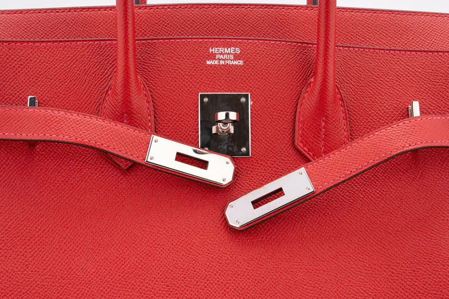 Hermès Birkin 35 Epsom Rouge Casaque PHW 65,000 - Image 8