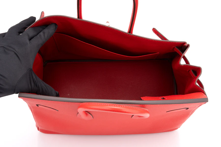 Hermès Birkin 35 Epsom Rouge Casaque PHW 65,000 - Image 9