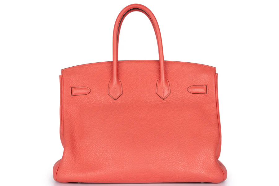Hermès Birkin 35 Clemence Bougainvillea PHW - Image 4