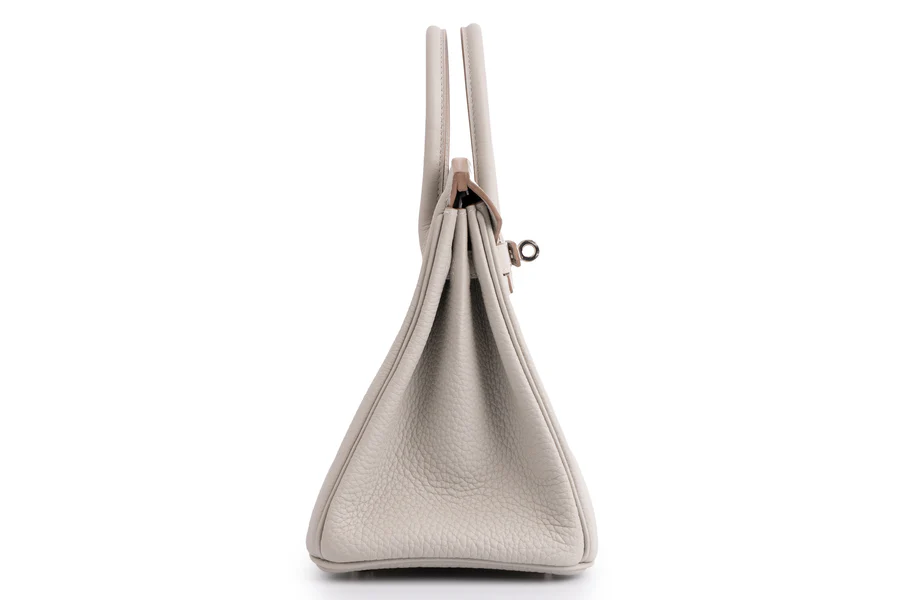 Hermès Birkin 25 Togo Gris Perle PHW - Image 6