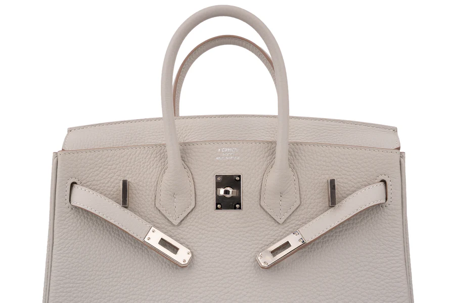 Hermès Birkin 25 Togo Gris Perle PHW - Image 8