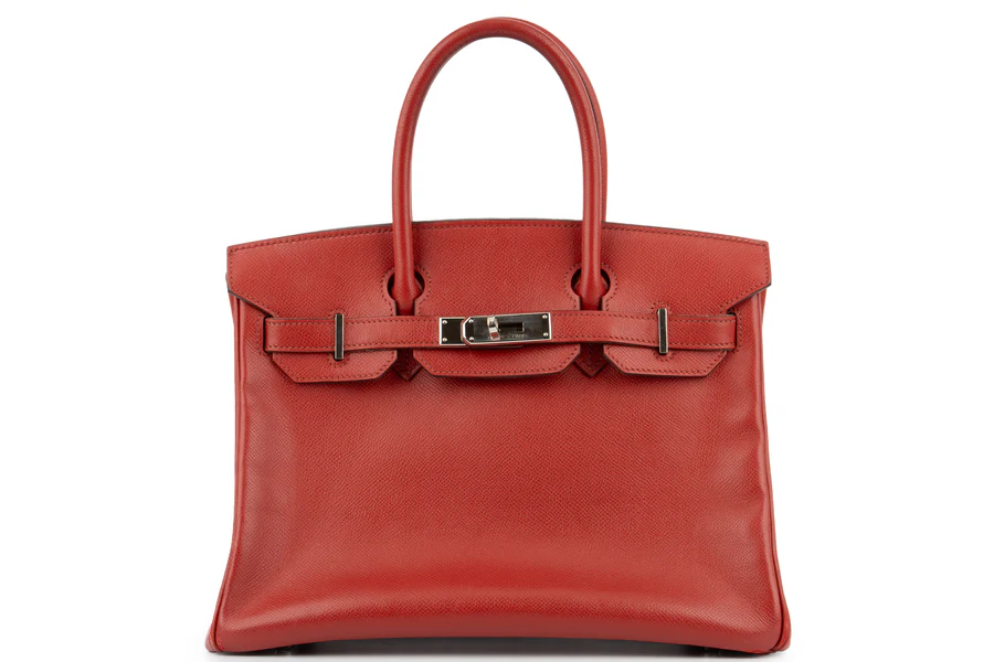 Hermès Birkin 30 Epsom Rouge Garance PHW
