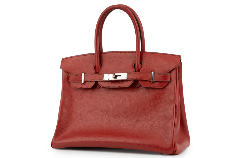 Hermès Birkin 30 Epsom Rouge Garance PHW - Image 2
