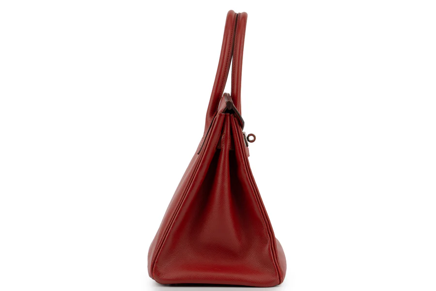 Hermès Birkin 30 Epsom Rouge Garance PHW - Image 5