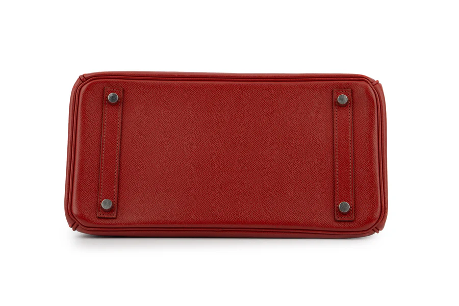 Hermès Birkin 30 Epsom Rouge Garance PHW - Image 6