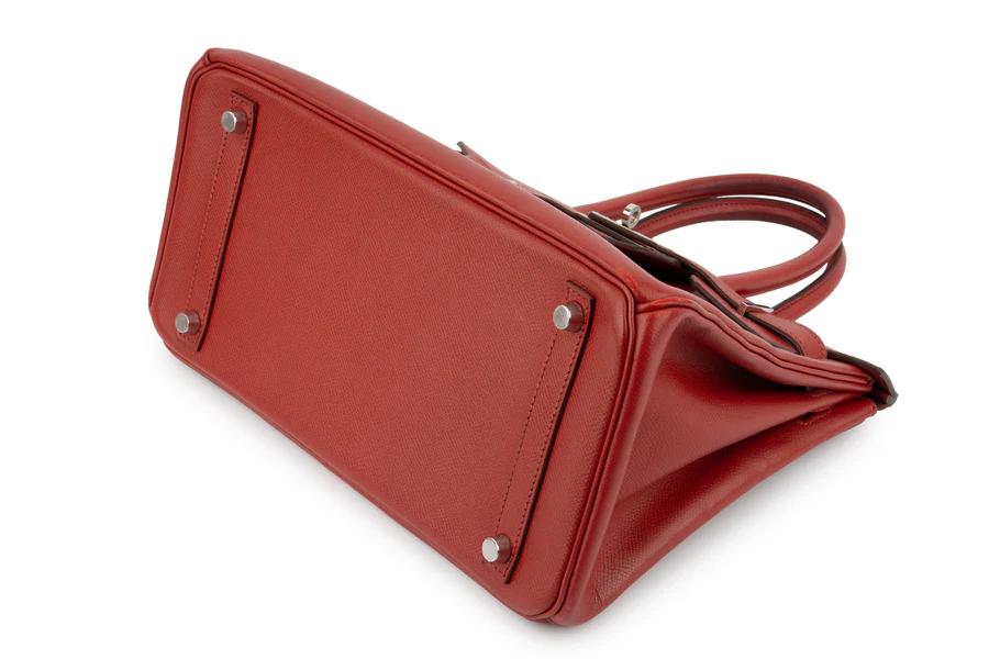 Hermès Birkin 30 Epsom Rouge Garance PHW - Image 10