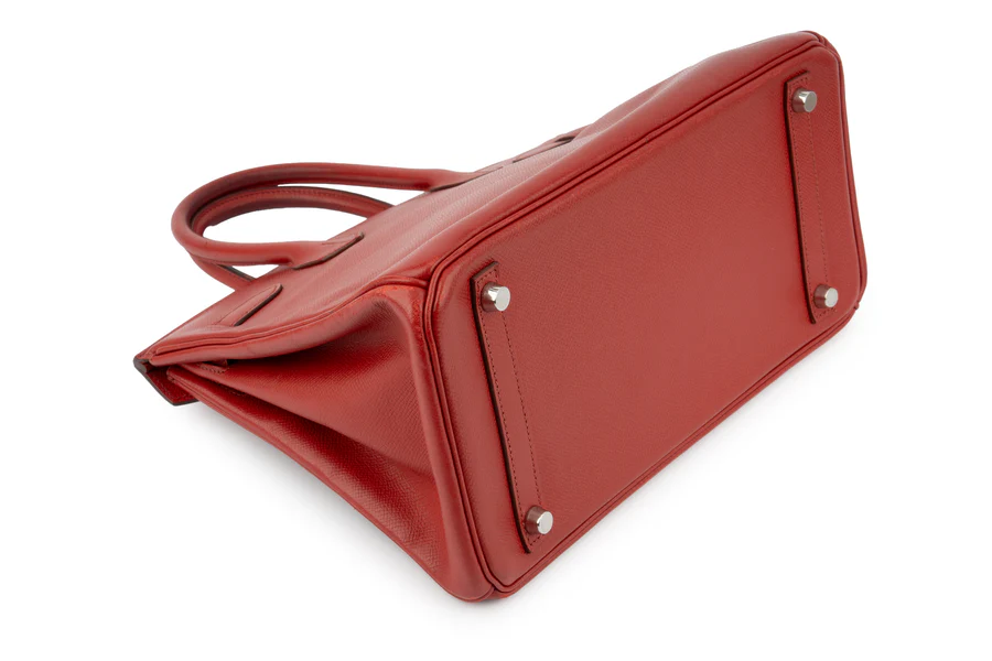 Hermès Birkin 30 Epsom Rouge Garance PHW - Image 13