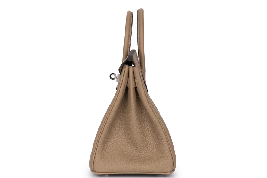 Hermès Birkin 25 Togo Beige Marfa PHW - Image 3