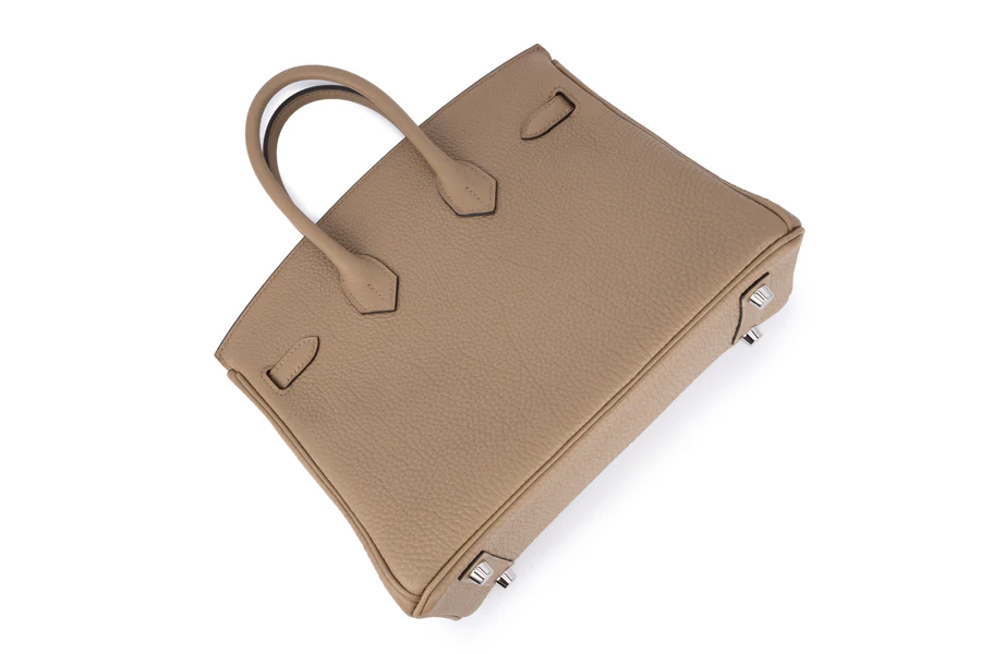 Hermès Birkin 25 Togo Beige Marfa PHW - Image 9