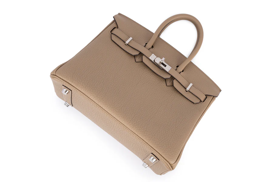 Hermès Birkin 25 Togo Beige Marfa PHW - Image 10