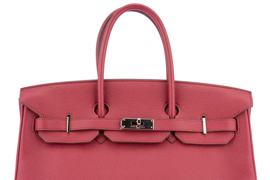 Hermès Birkin 35 Togo Rubis PHW - Image 8