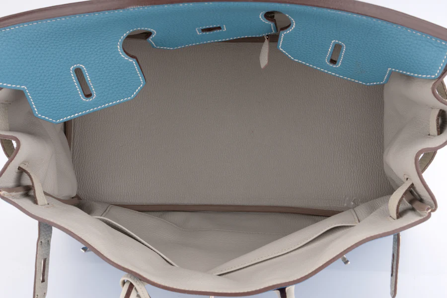 Hermès Birkin 35 HSS Togo / Tri Colour PHW - Image 9