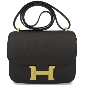 Hermès Constance 18 Mirror Epsom Black GHW