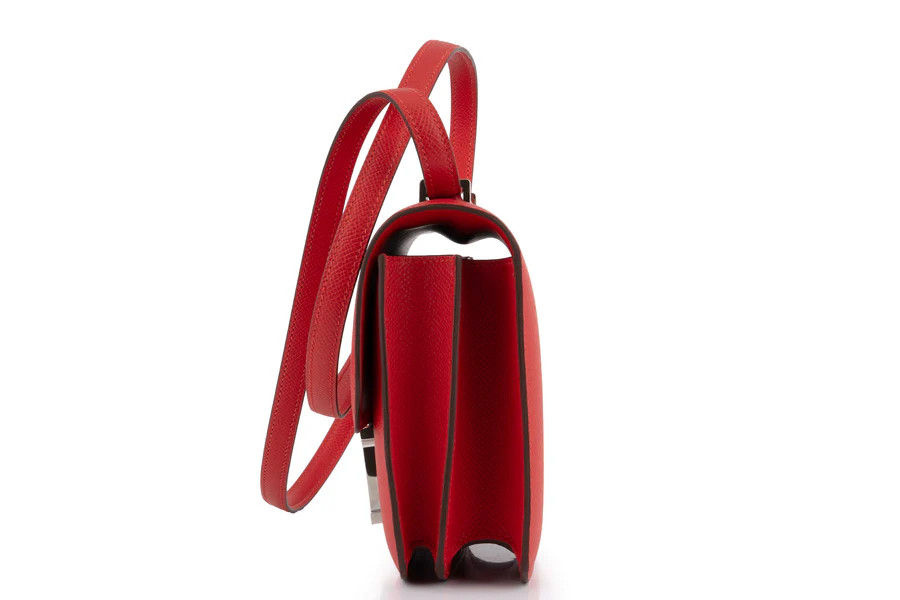Hermès Constance 18 Epsom Rouge Radieux PHW - Image 3