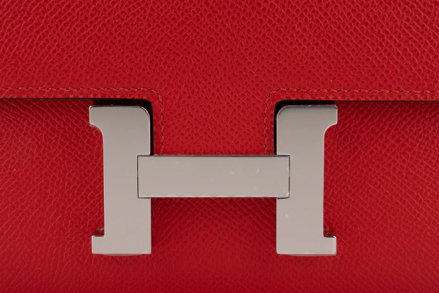 Hermès Constance 18 Epsom Rouge Radieux PHW - Image 7