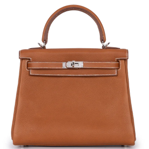 Hermès Kelly 25 Barenia Gold PHW