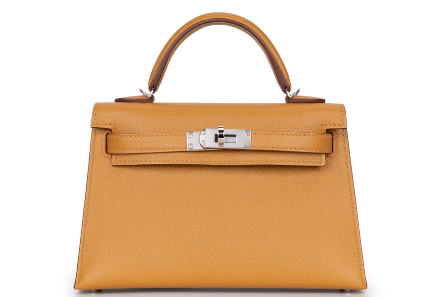 Hermès Mini Kelly Epsom Sesame PHW