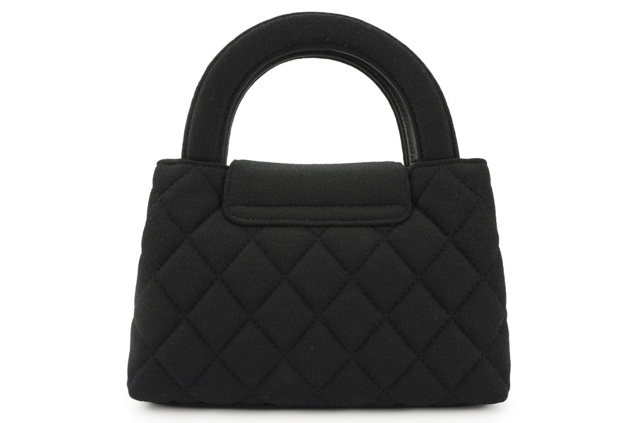 Chanel Mini Kelly Jersey Black BGHW - Image 5