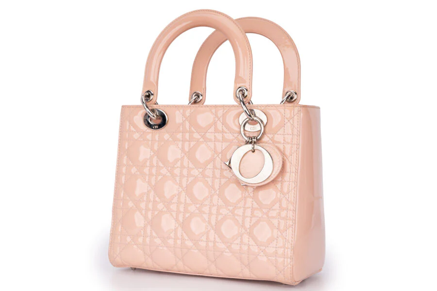 Dior Medium Lady Dior Bag Pink SHW - Image 2