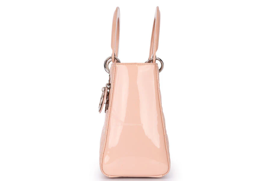 Dior Medium Lady Dior Bag Pink SHW - Image 3