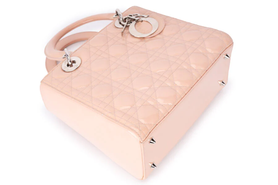 Dior Medium Lady Dior Bag Pink SHW - Image 10