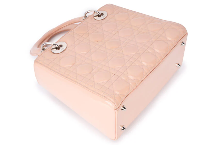 Dior Medium Lady Dior Bag Pink SHW - Image 12