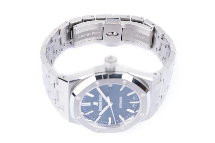 Audemars Piguet Royal Oak Ref 1545OST.00.1256ST.03 Steel 37mm Blue Dial - Image 6